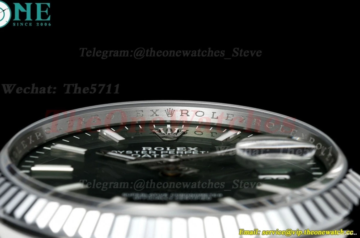 Green Jub JQF 36mm Datejust Stk 126234 SS SS VR3235 0326